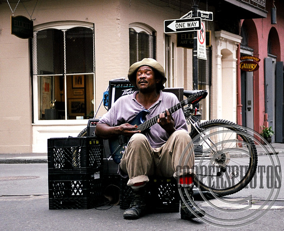 New Orlean's Street Performer
