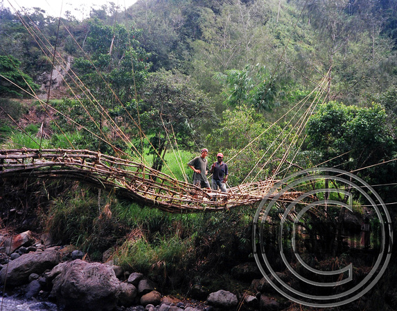 Bamboo Bridge, PNG