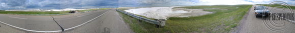 Saskatchewan Salt Flats Panorama