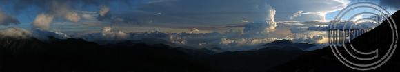 Taiwan Mountain Panorama